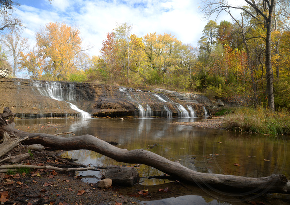 Thistlethwaite Falls, Wayne County, Indiana