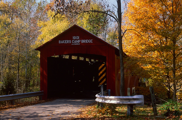 Baker's Camp Bridge, Putnam County, Indiana