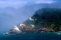 Heceta Head Lighthouse,Pacific Ocean, Oregon